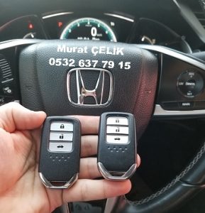 honda civic keyless anahtar