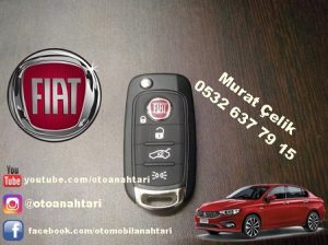 Fiat egea sustalı anahtar