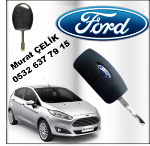 Ford fiesta yedek anahtar