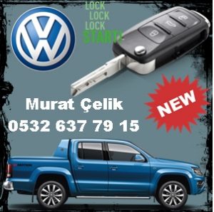Orjinal amarok yedek anahtar