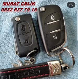 Orjinal peugeot 308 immobilizer anahtar kopyalama