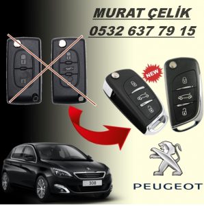 peugeot 308 anahtar görseli