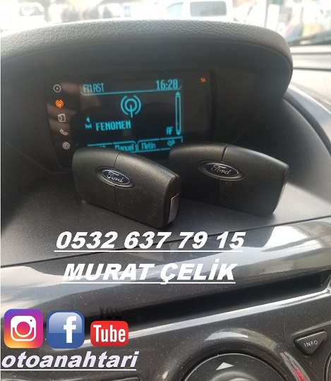 ford tourneo courier orjinal yedek anahtar