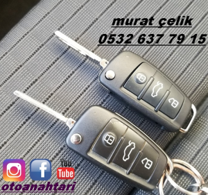 audi a3 keyless anahtar yapımı
