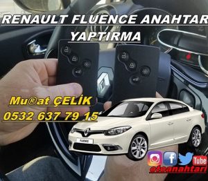 renault fluence anahtar yaptırma