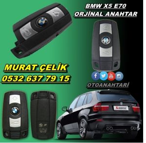 bmw e70 x5 2012 anahtar