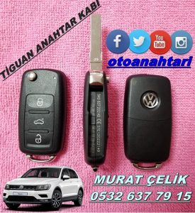 Volkswagen tiguan anahtar kabı