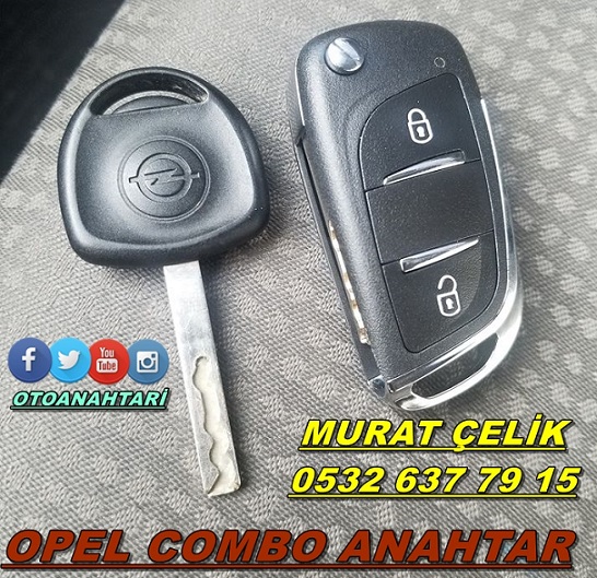 Opel Combo kontak anahtar