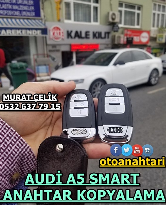 Audi a5 smart anahtar yapımı