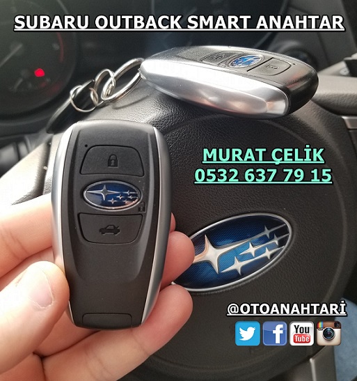 Subaru Outback smart yedek anahtar